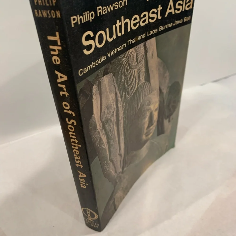 The Art of Southeast Asia Philip Rawson 1967 Vintage Paperback Praeger Art Book